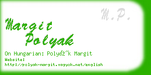 margit polyak business card